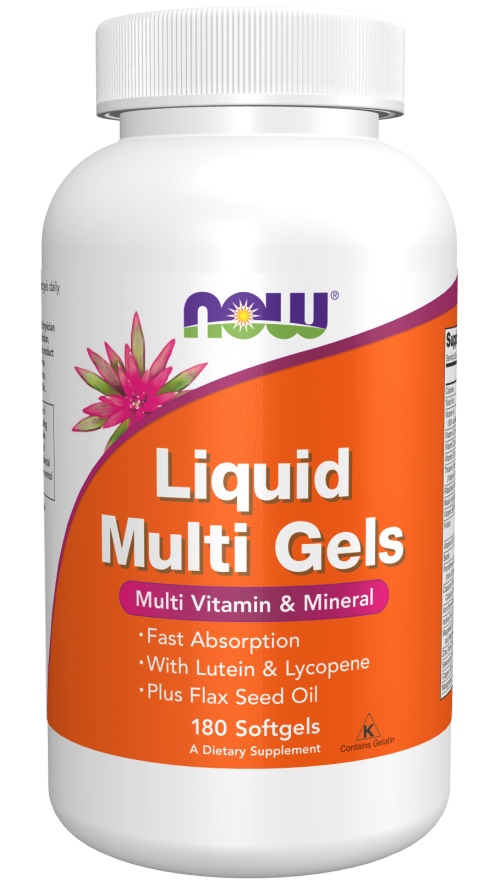 Now, Liquid Multi Gels, 180 Softgels