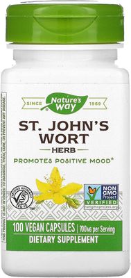 Natures Way, St. John's Wort 700 Mg 100 Vegan Caps