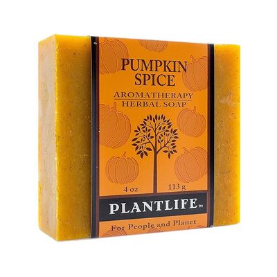 Plantlife, Pumpkin Spice Herbal Soap 4 Oz. Plantlife, Pumpkin Spice Herbal Soap 4 Oz.