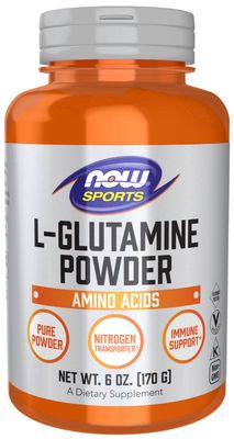 Now Sports , L-Glutamine Powder - 6 Oz. Now Sports , L-Glutamine Powder - 6 Oz.