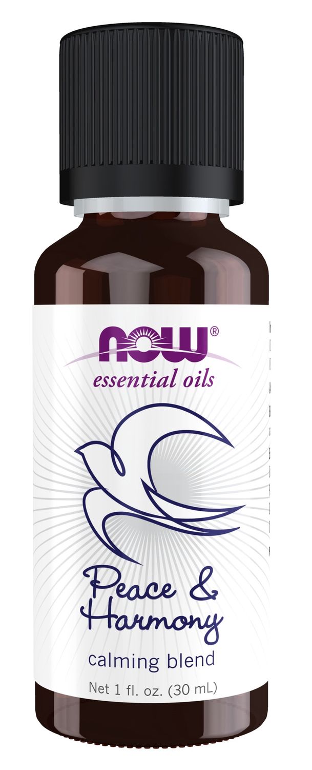 Now Essential Oils , Peace & Harmony Oil Blend - 1 Fl. Oz.