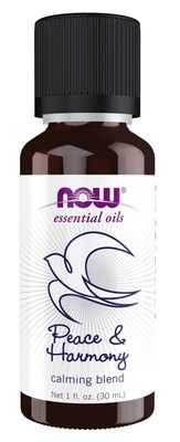 Now Essential Oils , Peace & Harmony Oil Blend - 1 Fl. Oz. Now Essential Oils , Peace & Harmony Oil Blend - 1 Fl. Oz.