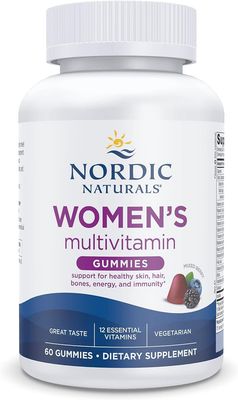 Nordic Naturals, Womans Multivitamin Gummies Mixed Berry 60 Gummies