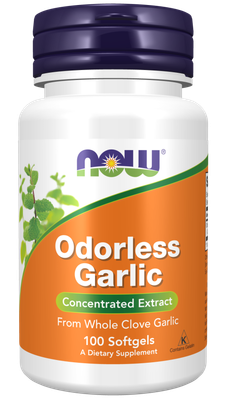 Now, Odorless Garlic, 100 Softgels