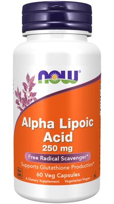 Now Supplements , Alpha Lipoic Acid 250 Mg Now Supplements , Alpha Lipoic Acid 250 Mg