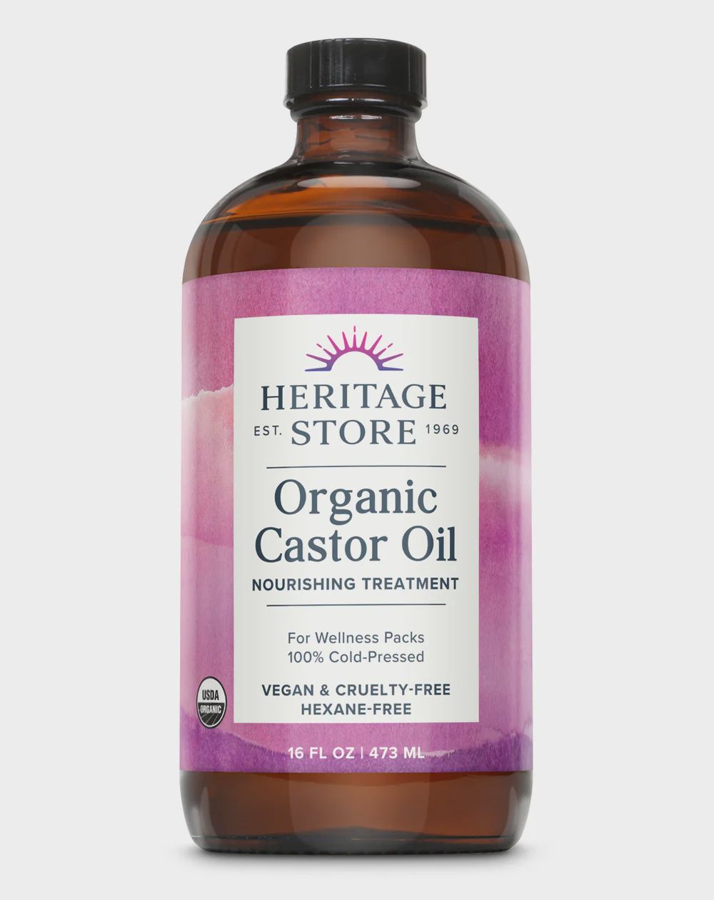 Heritage Store , Castor Oil, Organic