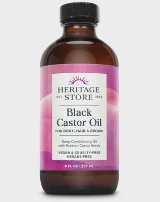 Heritage Store , Black Castor Oil 8Oz Heritage Store , Black Castor Oil 8Oz
