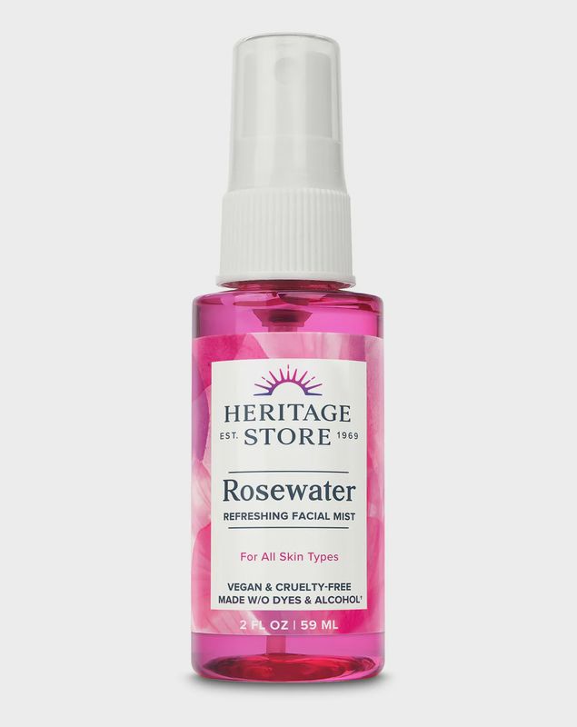 Heritage Store , Rosewater, 8 Oz. Heritage Store , Rosewater, 8 Oz.