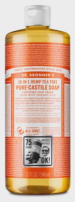 Dr Bronner , 18-In-1 Hemp Pure-Castile Soap - Tea Tree