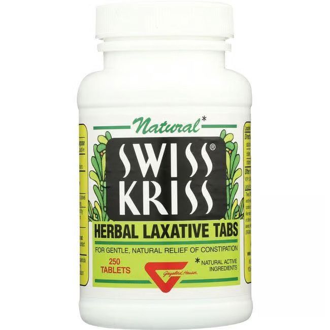 Swiss Kriss , Swiss Kriss Natural Herbal Laxative Tablets