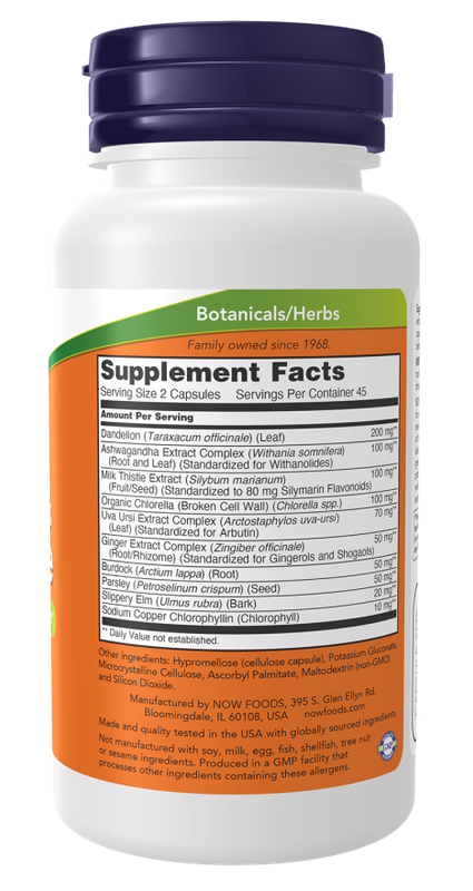 Now Supplements, Detox & Cleanse 90 Caps