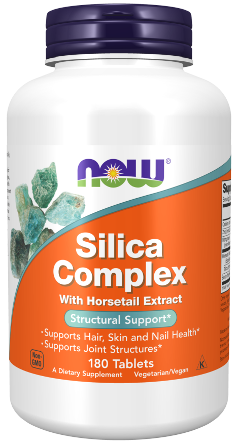 Now, Silica Complex 500 Mg, 180 Tabs