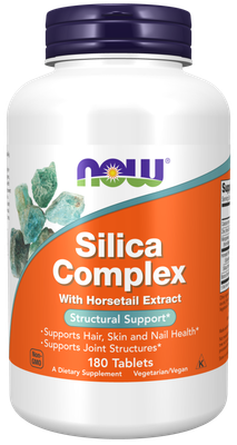 Now, Silica Complex 500 Mg, 180 Tabs