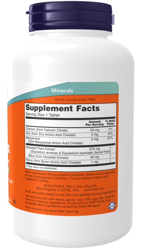 Now Supplements, Silica Complex 500 Mg, 180 Tabs