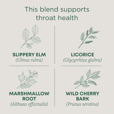 TRADITIONAL MEDICINALS , Throat Coat Tea