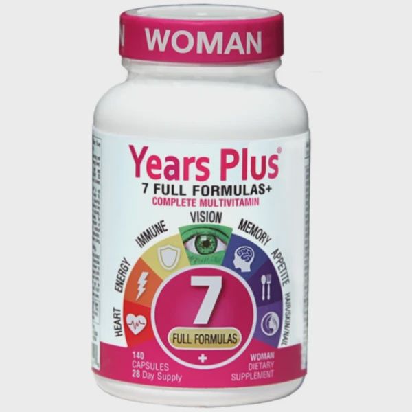 Century Systems, Years Plus 7 Full Formula Female Multi 140 Caps Century Systems, Years Plus 7 Full Formula Female Multi 140 Caps