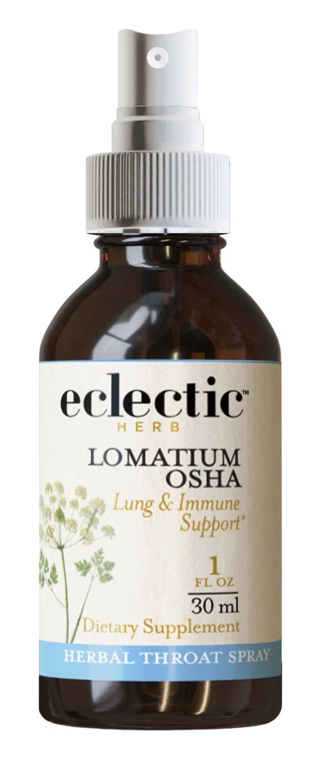 Eclectic, Lung & Respiratory Support Throat Spray 1Fl Oz