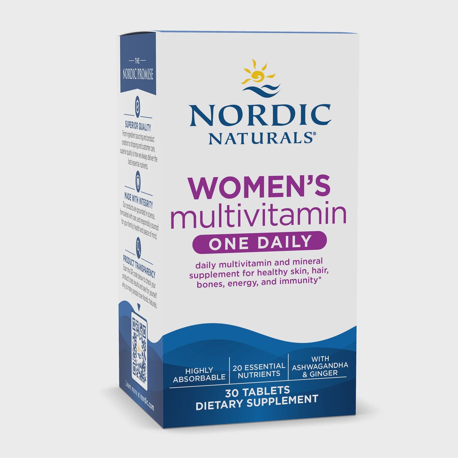 Nordic Naturals , Nordic Naturals Women's Multivitamin One Daily 30 Tablet