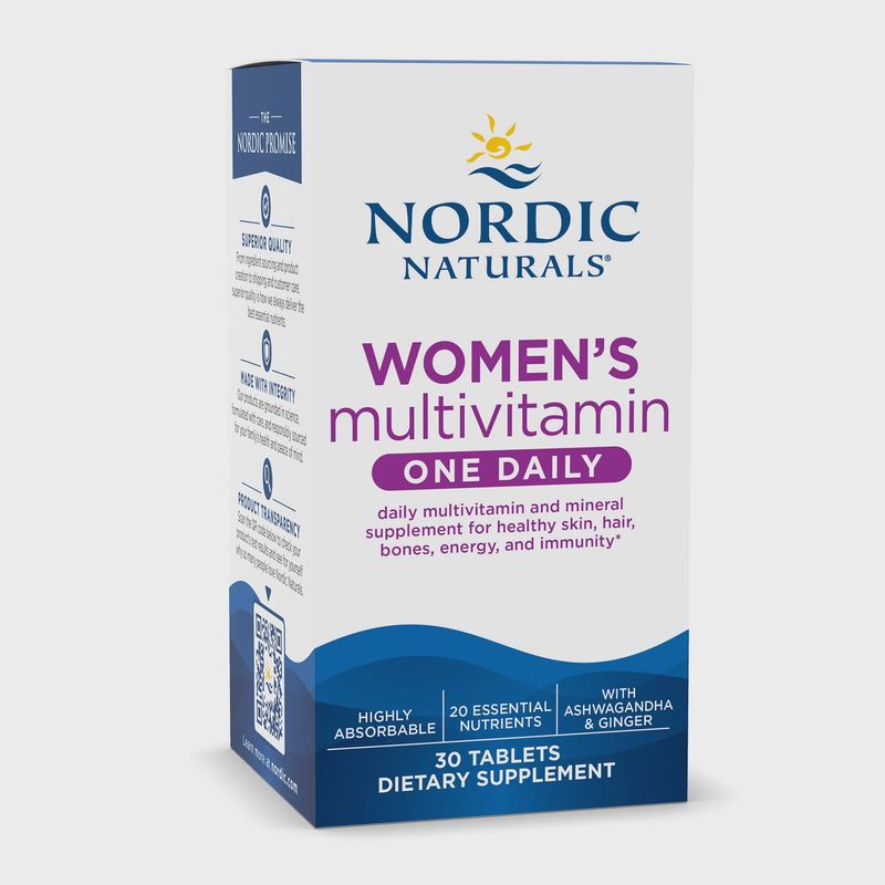 Nordic Naturals , Nordic Naturals Women's Multivitamin One Daily 30 Tablet