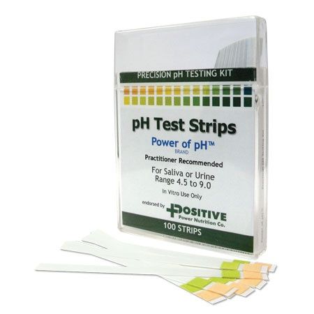 Positive Power Nutrition, Ph Testing Kit, 25 Test Strips Positive Power Nutrition, Ph Testing Kit, 25 Test Strips