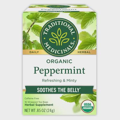 TRADITIONAL MEDICINALS , Peppermint Tea