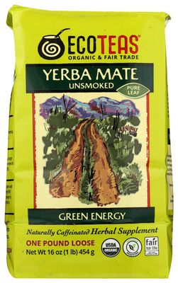 ECO TEA , Yerba Mate Unsmoked, Green Energy ECO TEA , Yerba Mate Unsmoked, Green Energy