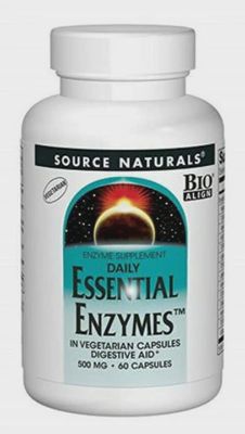Source Naturals , Daily Essential Enzymes - 500 Mg
