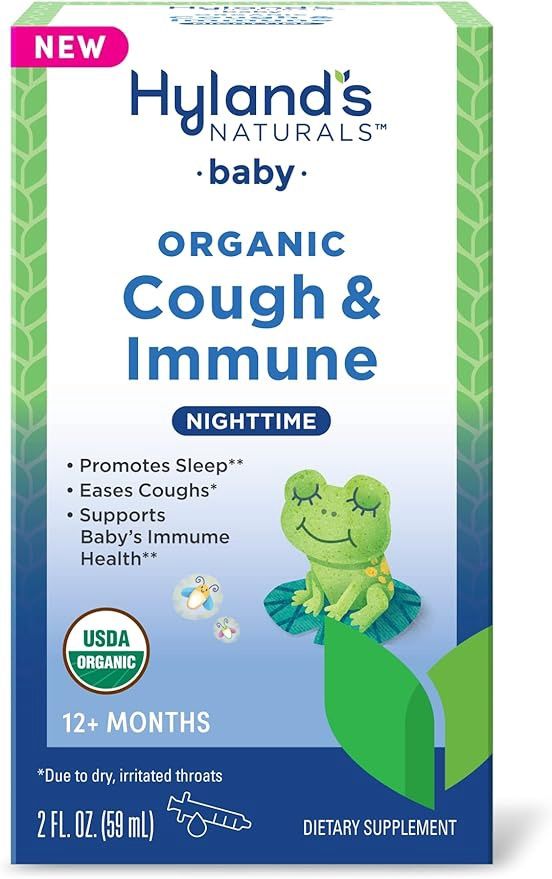 Hylands , Hylands Naturals Baby Organic Cough And Immune Nighttime Syrup