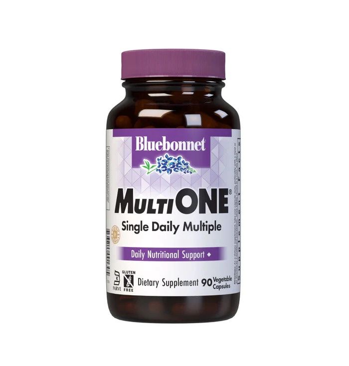 Bluebonnet, Multi One, Single Daily Multivitamin, 90 Veg Caps