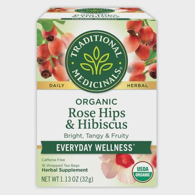 TRADITIONAL MEDICINALS , Rose Hips & Hibiscus Tea