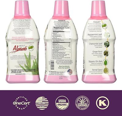 Lily Of The Desert , Aloe Herbal, Stomach Formula, Mint