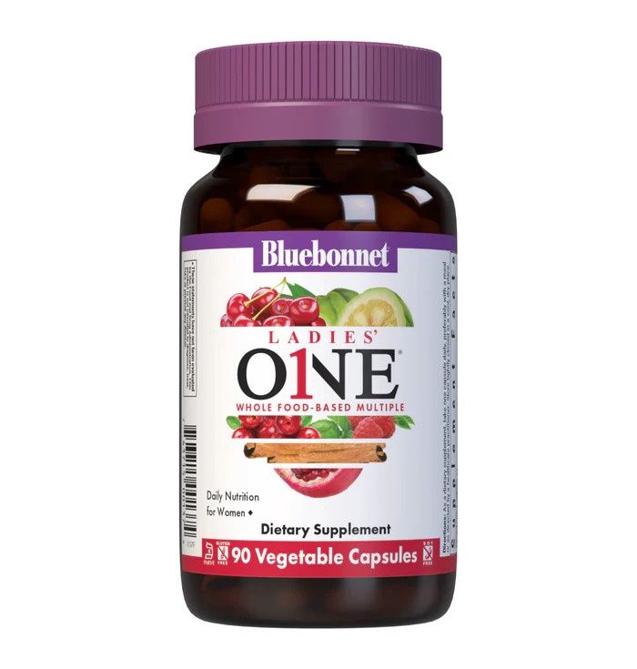 Bluebonnet, Ladies' One Multivitamin, 90 Veg Caps