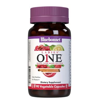 Bluebonnet, Ladies' One Multivitamin, 90 Veg Caps