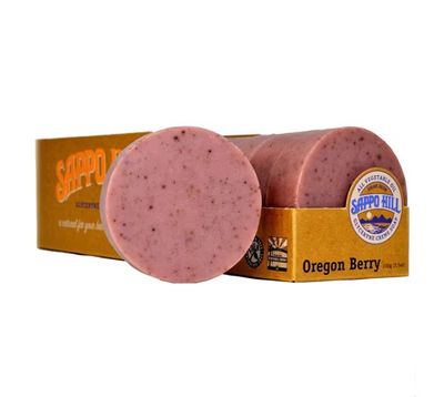 Sappo Soap , Sappo Hill Glycerine Cream Soap Oregon Berry With Black Tea - 1 Bar
