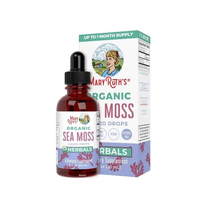 Mary Ruths Organic Sea Moss Liquid Extract 1Fl Oz Mary Ruths Organic Sea Moss Liquid Extract 1Fl Oz