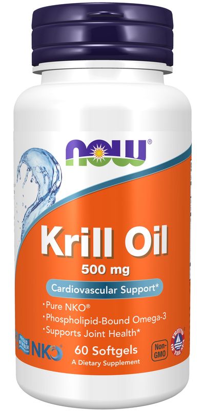 Now Supplements , Krill Oil 500 Mg - 60 Softgels Now Supplements , Krill Oil 500 Mg - 60 Softgels