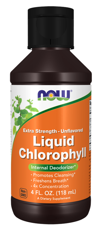 Now Supplements, Extra Strength Unflavored Liquid Chlorophyll 4 Oz.