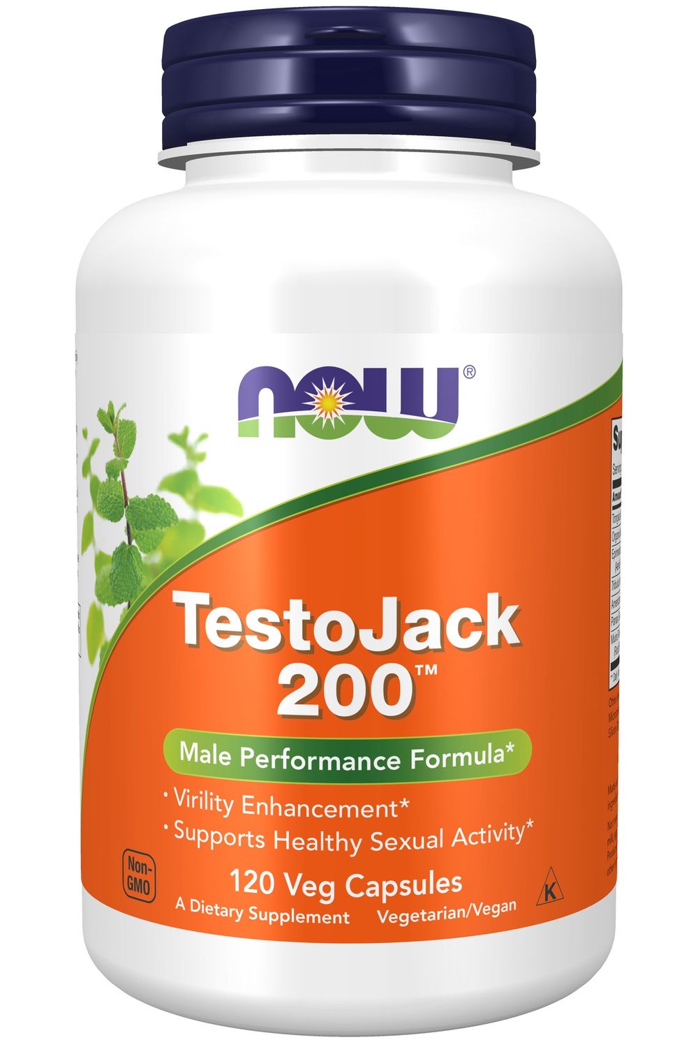 Now Supplements , Testojack 200 - 120 Veg Capsules