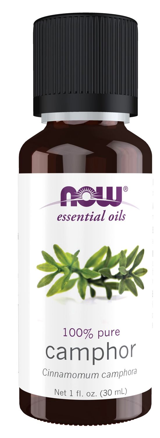 Now Essential Oils , Camphor Oil - 1 Fl. Oz.