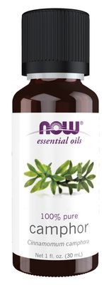 Now Essential Oils , Camphor Oil - 1 Fl. Oz.