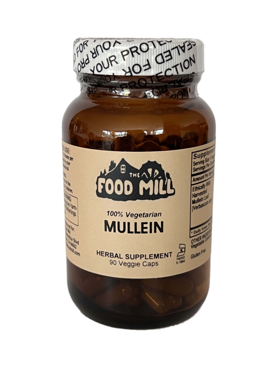 The Food Mill, Mullein Powder Capsules