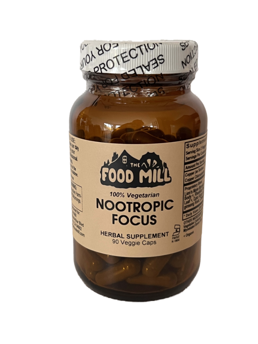 The Food Mill, Nootropic Focus Powder Capsules