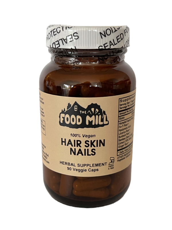 The Food Mill, Hair Skin Nails Powder Capsules