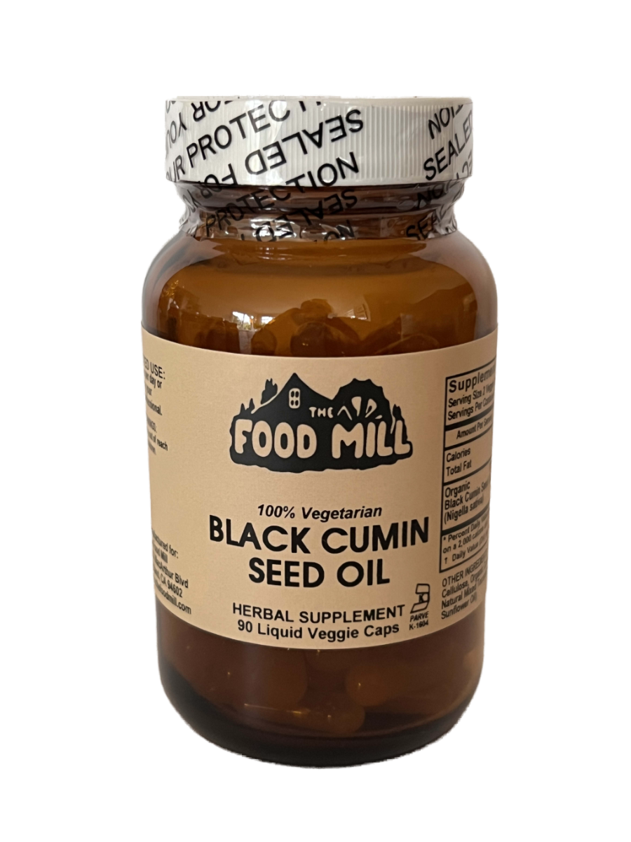 The Food Mill, Black Cumin Seed Oil Liquid Capsules