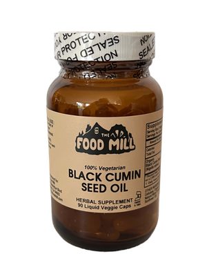 The Food Mill, Black Cumin Seed Oil Liquid Capsules The Food Mill, Black Cumin Seed Oil Liquid Capsules