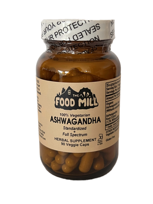 The Food Mill, Ashwagandha Powder Capsules The Food Mill, Ashwagandha Powder Capsules
