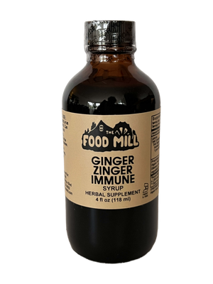 The Food Mill, Ginger Zinger Immune Syrup The Food Mill, Ginger Zinger Immune Syrup
