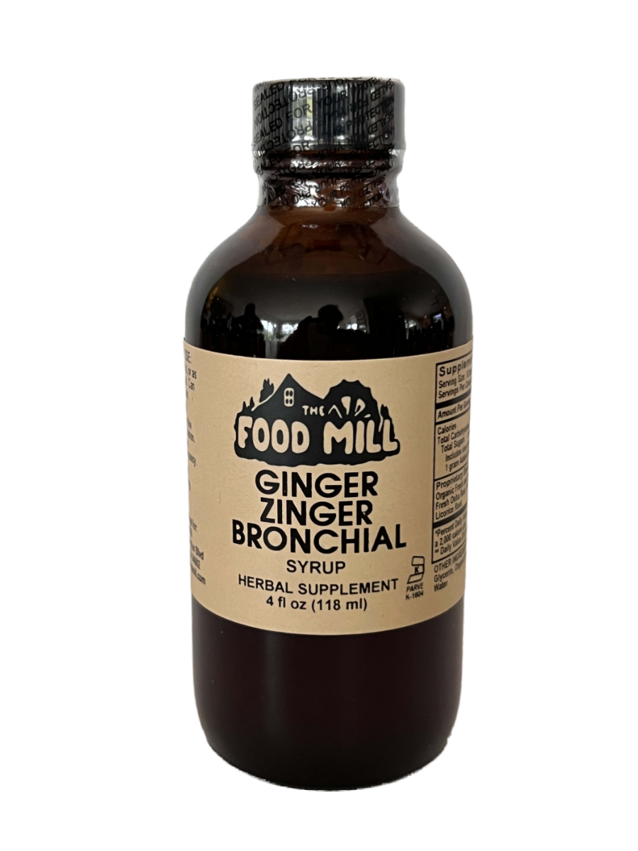 The Food Mill, Ginger Zinger Bronchial Syrup