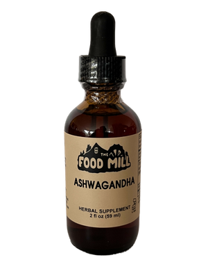 The Food Mill, Ashwagandha Liquid Extract The Food Mill, Ashwagandha Liquid Extract