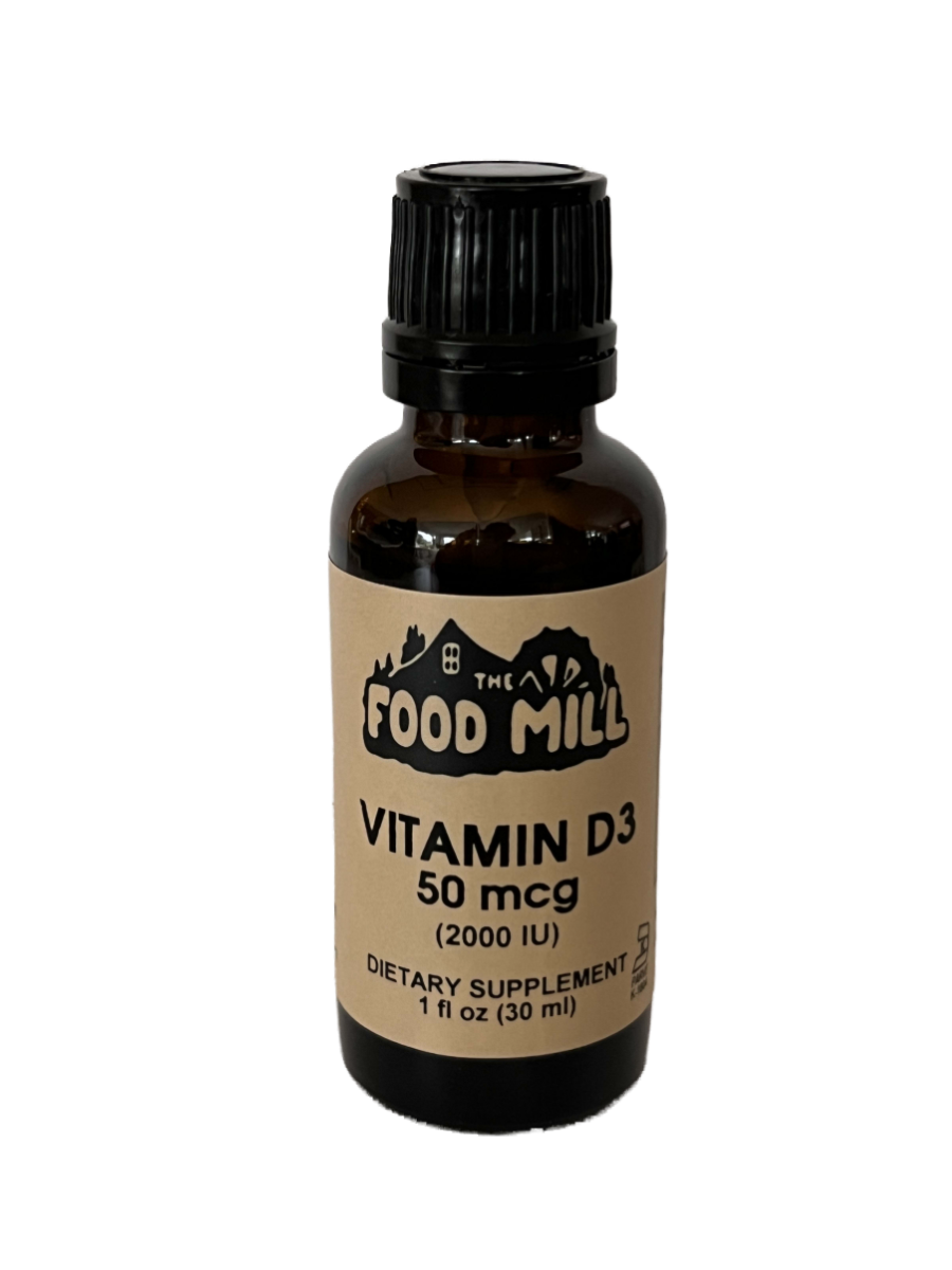 The Food Mill, D3 50Mcg (2000 Iu) Unflavored